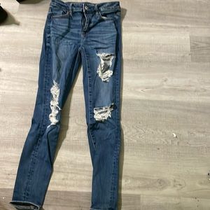 High rise jeans